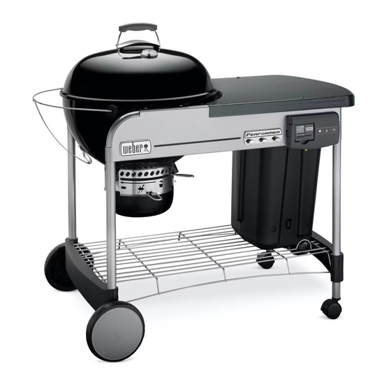 Weber Performer Deluxe Mode D'emploi