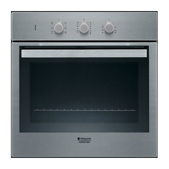 Hotpoint Ariston FB 52 C.1/HA Mode D'emploi