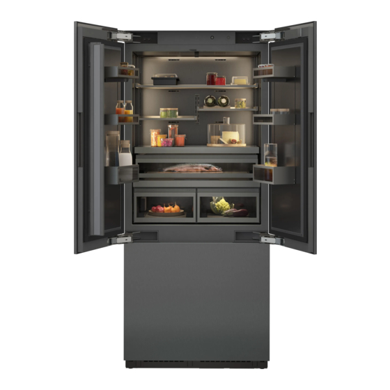 Gaggenau RVY497 Serie Manuel D'utilisation