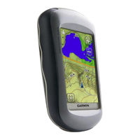 Garmin OREGON 550t Manuel D'utilisation