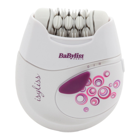 BaByliss PARIS isyliss G380E Mode D'emploi