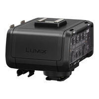 Panasonic LUMIX DMW-XLR1 Manuel D'utilisation