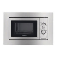 Zanussi ZSM17100 Notice D'utilisation