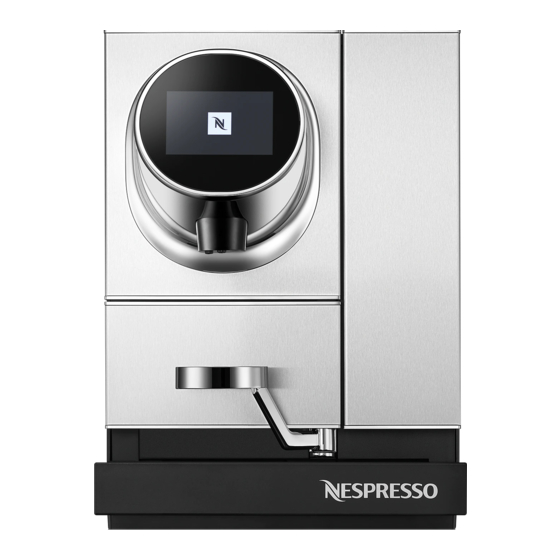 Nespresso Professional Momento 100 Mode D'emploi