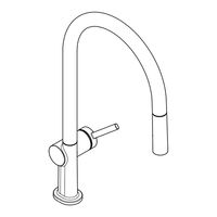 Hansgrohe Talis M54 210 1jet sBox 72803 Série Mode D'emploi / Instructions De Montage