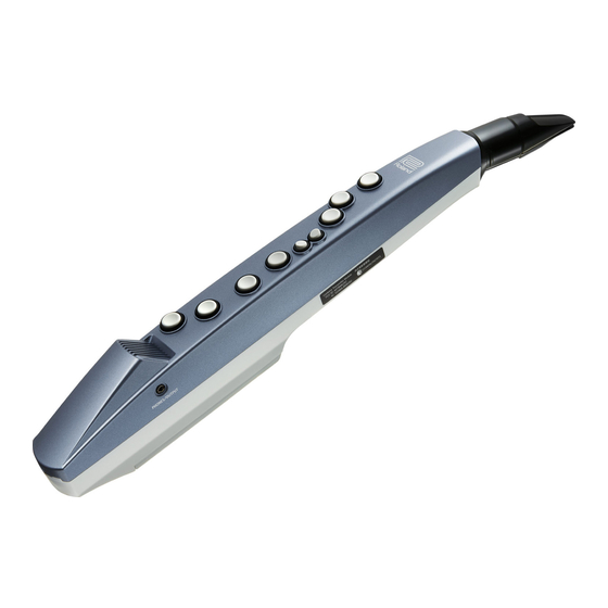 Roland Aerophone mini Mode D'emploi