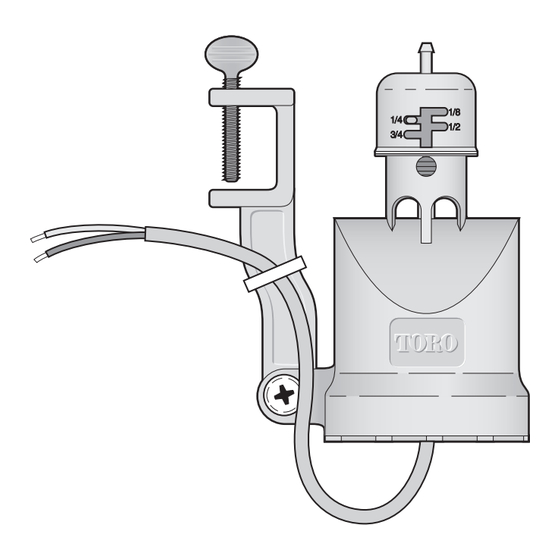 Toro RainSensor TRS Guide De L'utilisateur