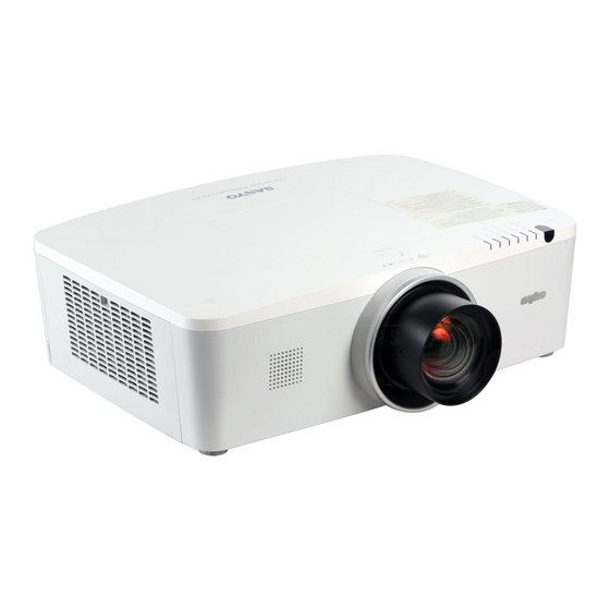 Sanyo PLC-ZM5000 Mode D'emploi