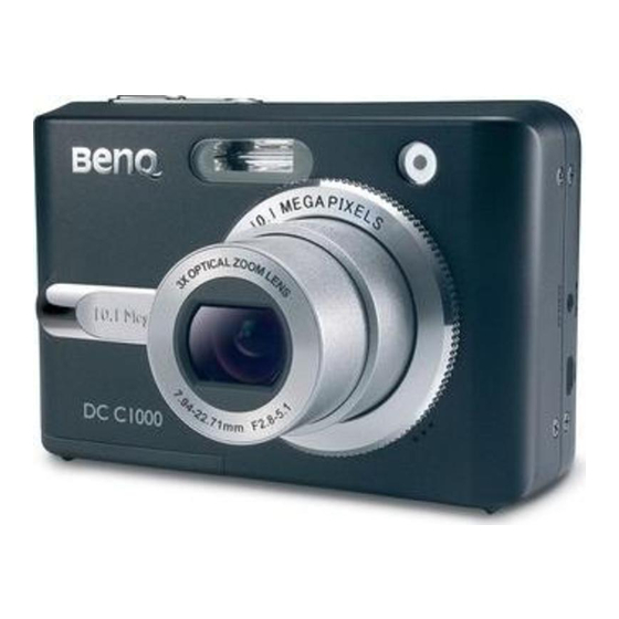 BenQ DC C1000 Manuel Utilisateur