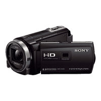 Sony Handycam HDR-PJ420E Mode D'emploi