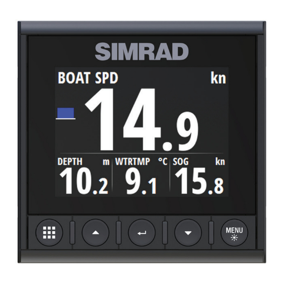 Simrad IS42 Guide Rapide
