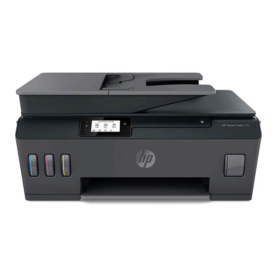 HP Smart Tank 530 Serie Guide De L'utilisateur