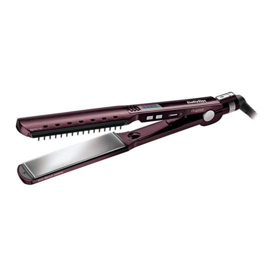 BaByliss elegance LP89E Mode D'emploi