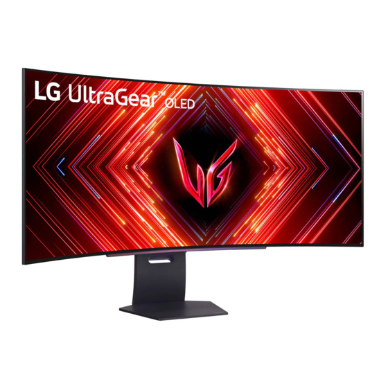 LG UltraGear 45GS95QE Manuel D'utilisation