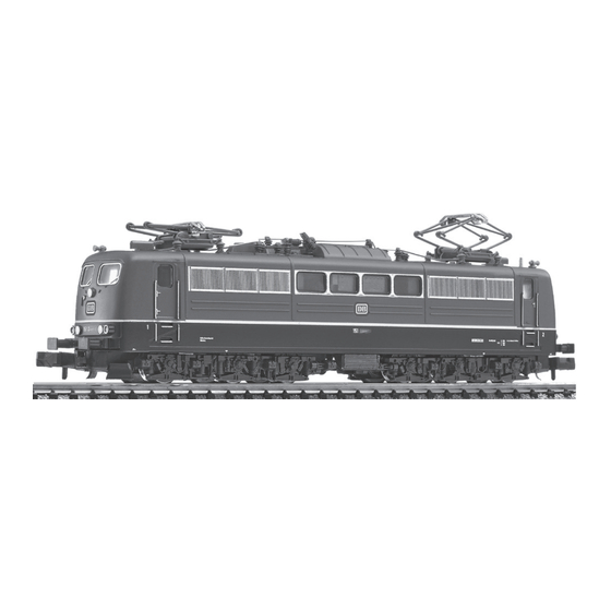 Fleischmann BR 151 Instructions De Service