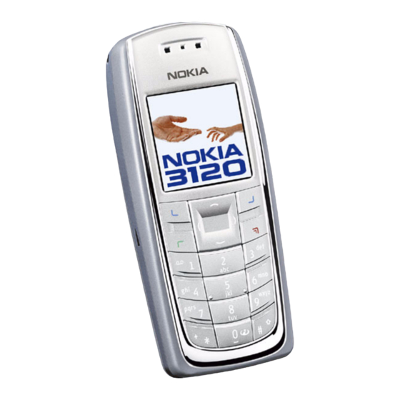 Nokia 3120 Manuel D'utilisation