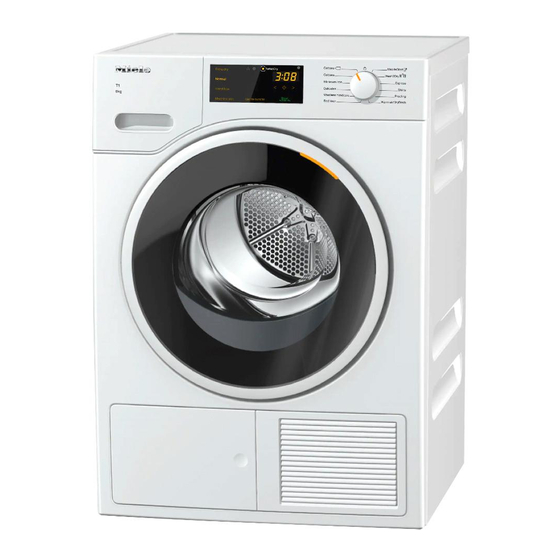 Miele TWD260WP Mode D'emploi