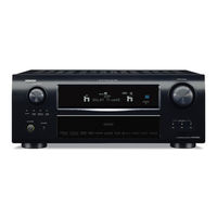 Denon AVR-2809CI Mise En Route