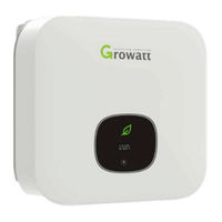 Growatt MIN 3600TL-XE Manuel D'installation Et Operation