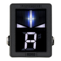 Korg Pitchblack XS Manuel D'utilisation