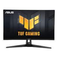 Asus TUF Gaming VG27AQ3A Serie Guide De L'utilisateur