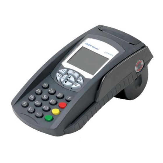 Sagem Monetel EFTsmart Notice D'installation