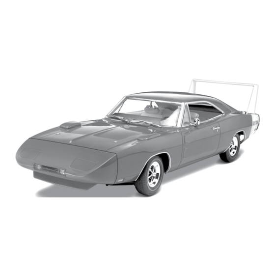 REVELL '69 DODGE CHARGER DAYTONA 2'N1 Mode D'emploi