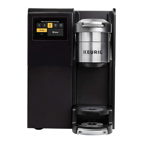 Keurig K-3500 Guide D'utilisation Et D'entretien