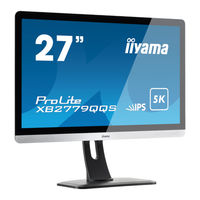 Iiyama ProLite XB2779QQS Mode D'emploi