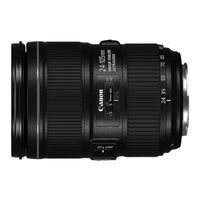 Canon EF24-105mm f/4L IS II USM Mode D'emploi