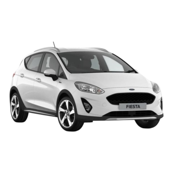 Ford Fiesta Vignale 2019 Manuel Du Conducteur