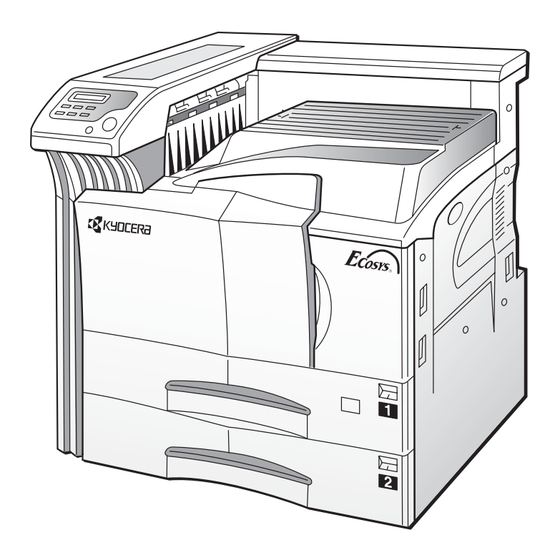 Kyocera Ecosys FS-9120DN Manuel Utilisateur