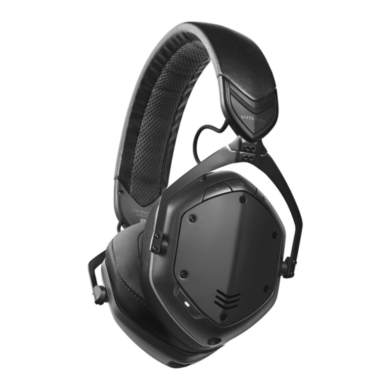 V-Moda Crossfade II Wireless Manuel De L'utilisateur