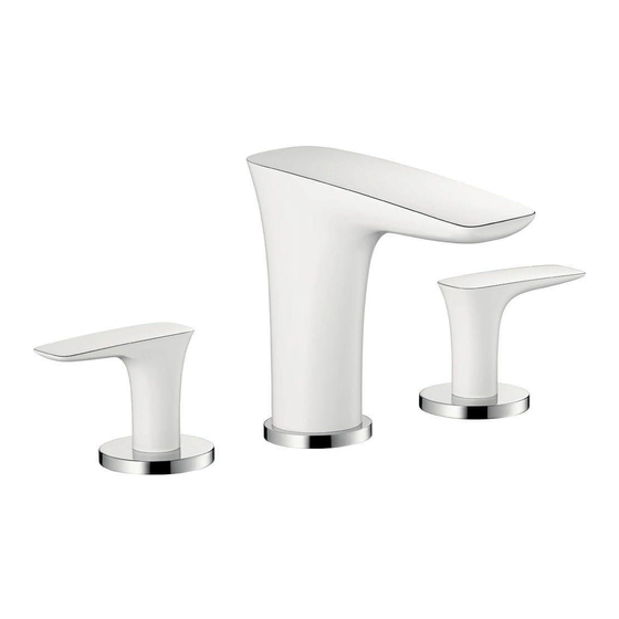 Hansgrohe PuraVida 15073 Instructions De Montage / Mode D'emploi / Garantie