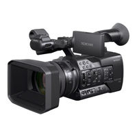 Sony PXW-X180 Mode D'emploi