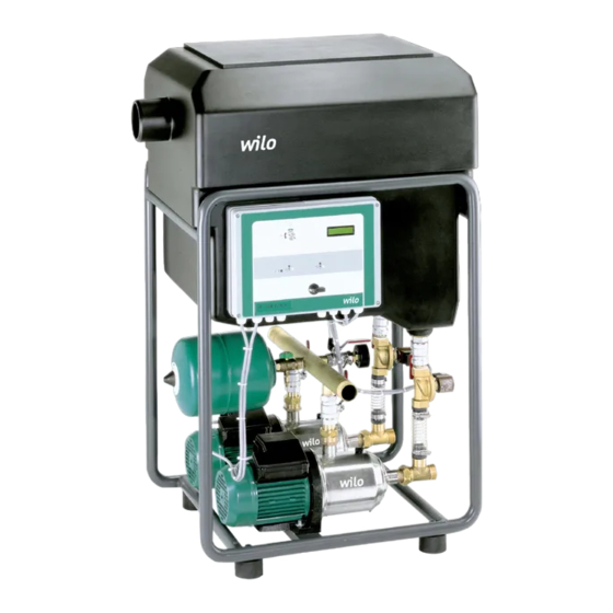 Wilo Rainsystem AF 150 Consignes D'installation