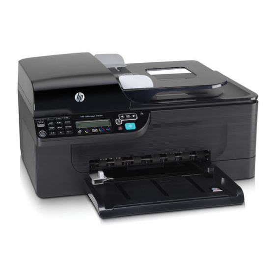 HP OFFICEJET 4500 Guide De Mise En Marche