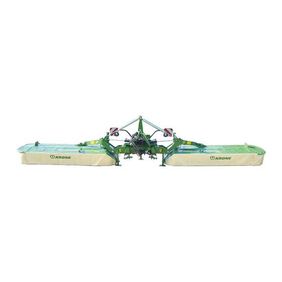 Krone EasyCut B 890 Notice D'utilisation Originale