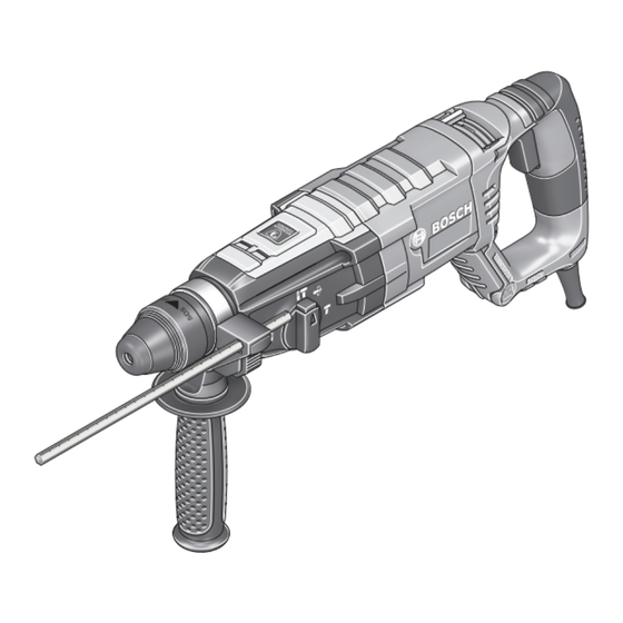 Bosch GBH2-28L Consignes D'utilisation/De Sécurité