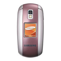 Samsung SGH-E530 Mode D'emploi
