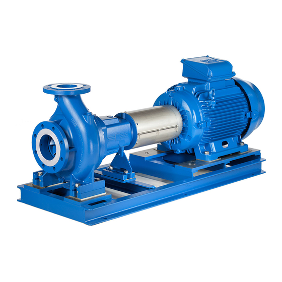 Xylem Lowara NSC Manuel D'installation
