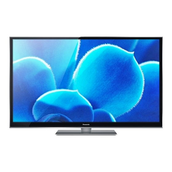 Panasonic Viera TX-P50VT50E Mode D'emploi