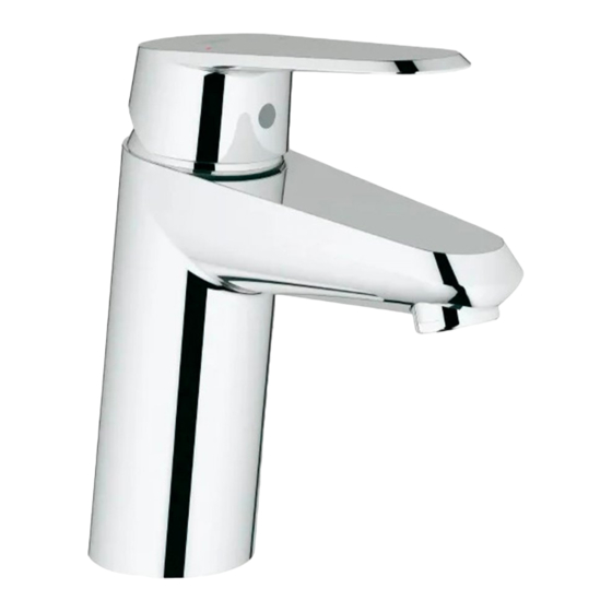Grohe Eurodisc Cosmopolitan 33 183 Mode D'emploi