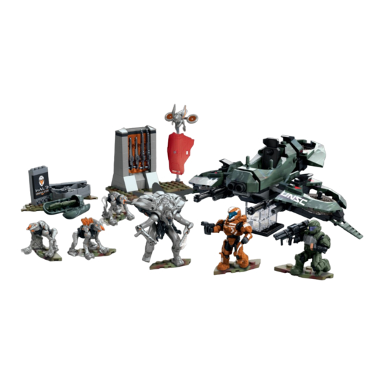 Mega Bloks HALO UNSC KESTREL STRIKE Manuels