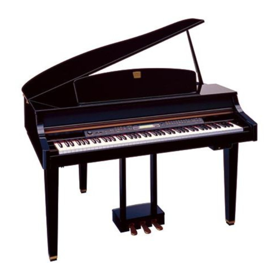 Yamaha Clavinova CLP-175 Manuels