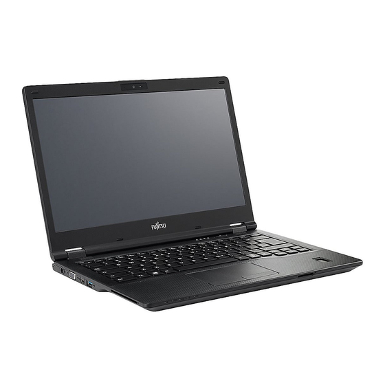 Fujitsu LIFEBOOK E548 Mode D'emploi
