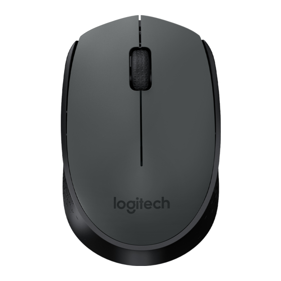 Logitech M170 Mode D'emploi