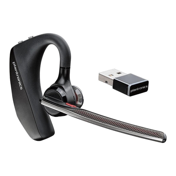 Plantronics POLY Voyager 5200 UC Guide Utilisateur