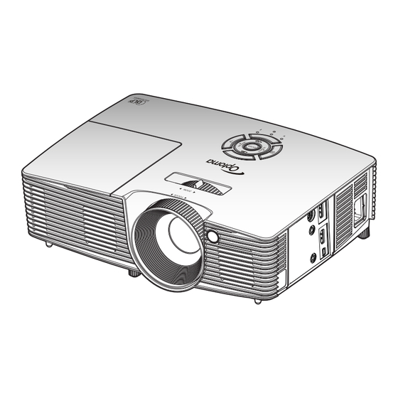 Optoma HD26 Instructions D'utilisation