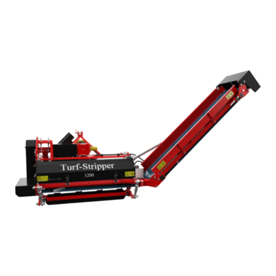 Redexim Turf-Stripper 1200 Manuel D'utilisation